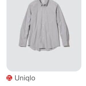 Uniqlo Oxfords slim fit Shirt with Long Sleeves